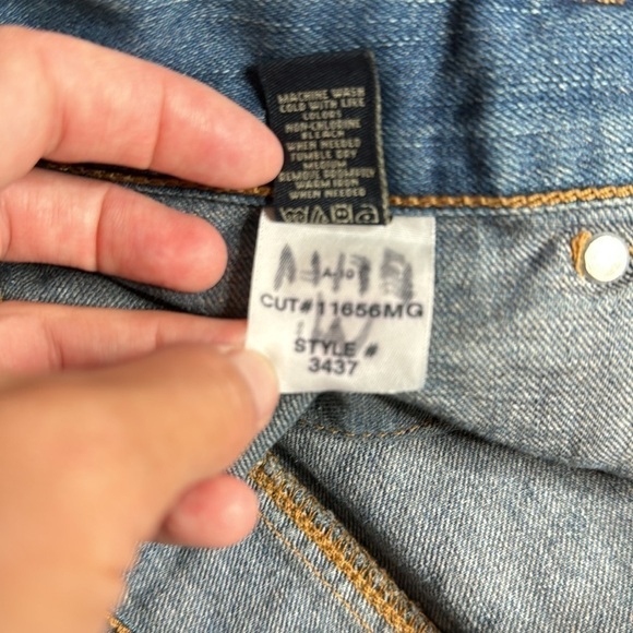 Vintage American Eagle Denim Short Size 10 - Picture 8 of 8